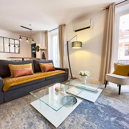 Luxueux 3 Pieces 80M2 - 2Ch - 2 Sdb - 1Mn Beach Croisette Cannes Exterior foto